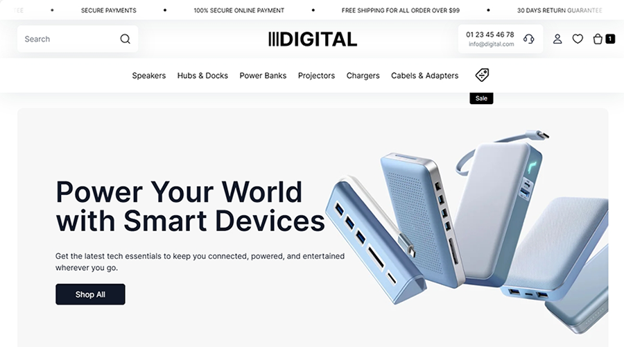 Header Elements