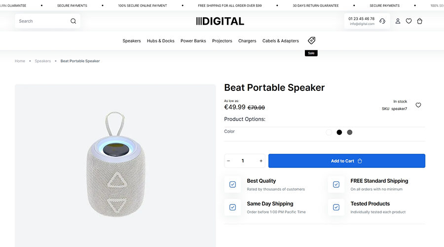 Product Page