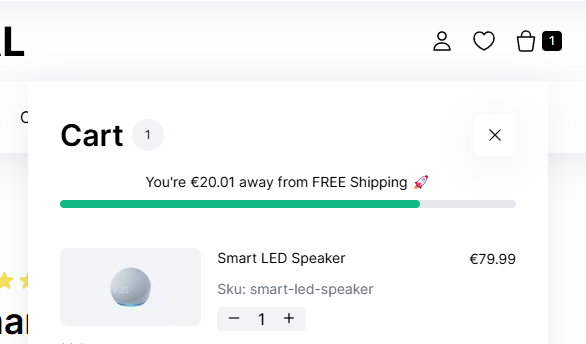 Free Shipping Bar